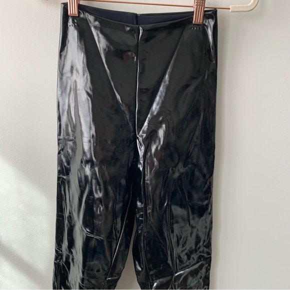 Commando Perfect Control Patent Leather Legging in Black Sz S - Picture 8 of 12